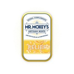 Relief 5:1 Ginger Mints (100mg CBD/20mg THC)